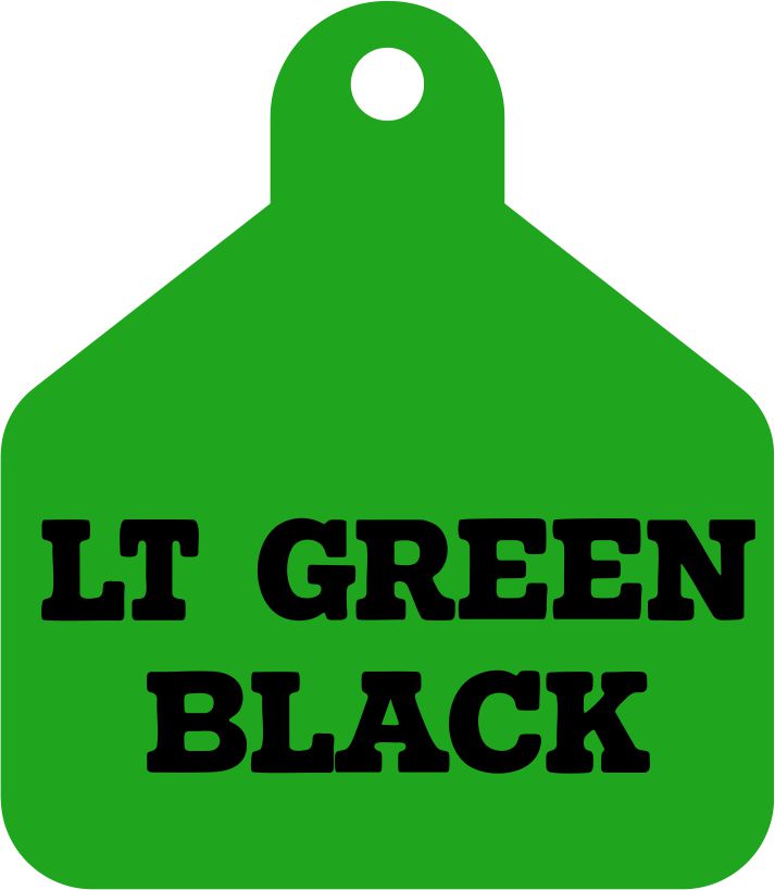 Custom Laser-Engraved Livestock Tags