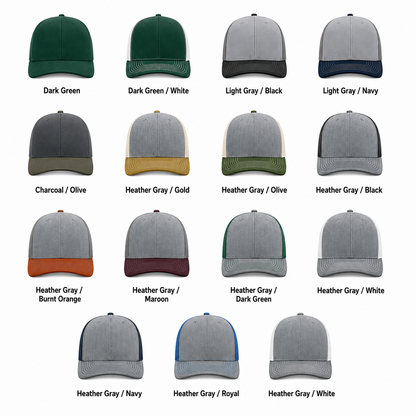 12 - Richardson 112 Custom Hats