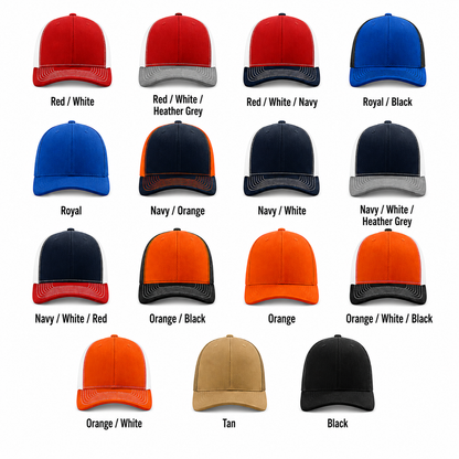 12 - Richardson 112 Custom Hats