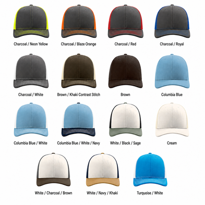 12 - Richardson 112 Custom Hats