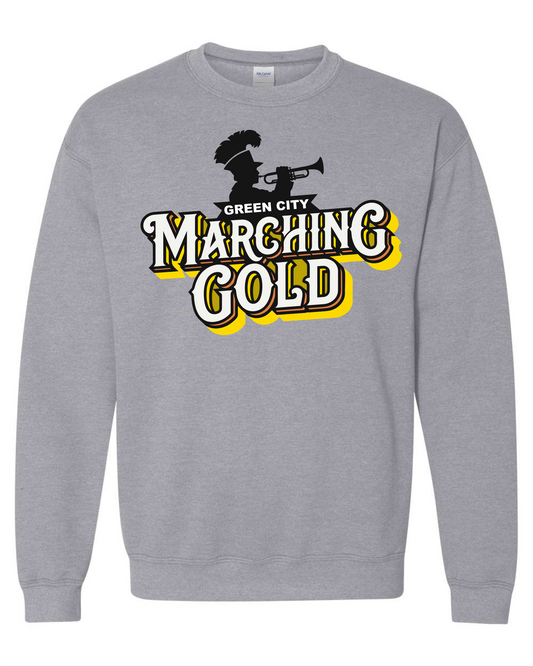 Crewneck Sweatshirt Green City Band