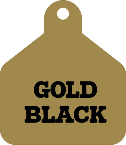 Custom Laser-Engraved Livestock Tags