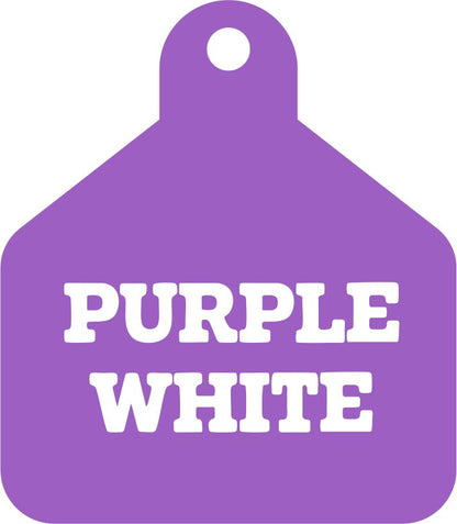 Custom Laser-Engraved Livestock Tags