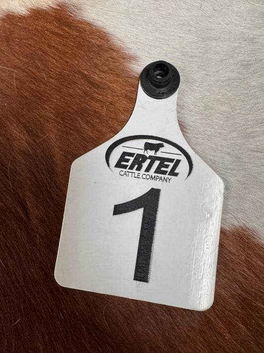 Custom Laser-Engraved Livestock Tags