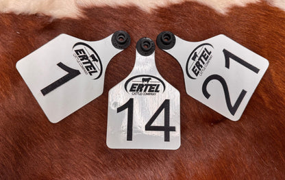 Custom Laser-Engraved Livestock Tags